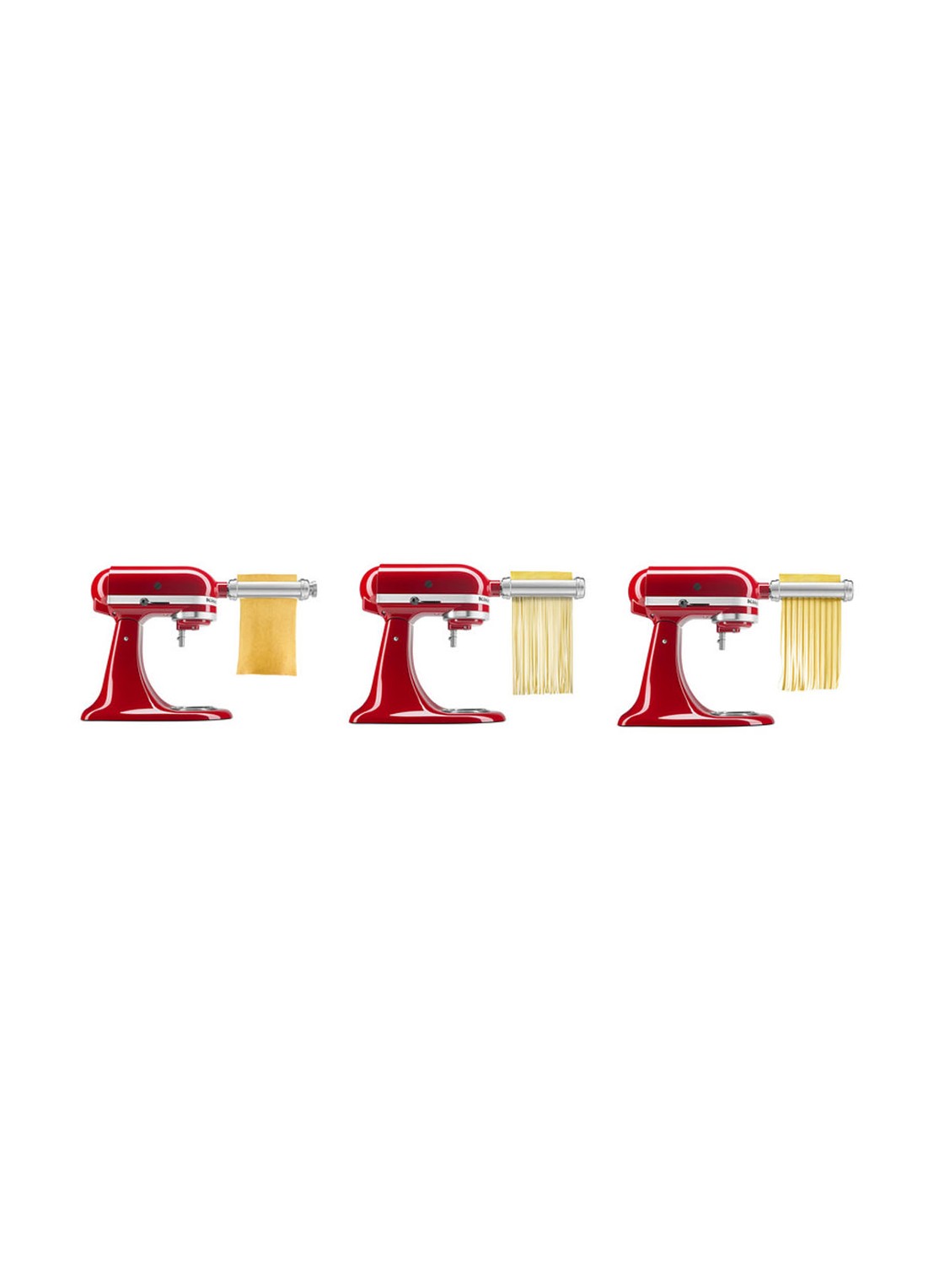 KitchenAid Pasta elementenset 5KSMPRA - detail 3 zilver