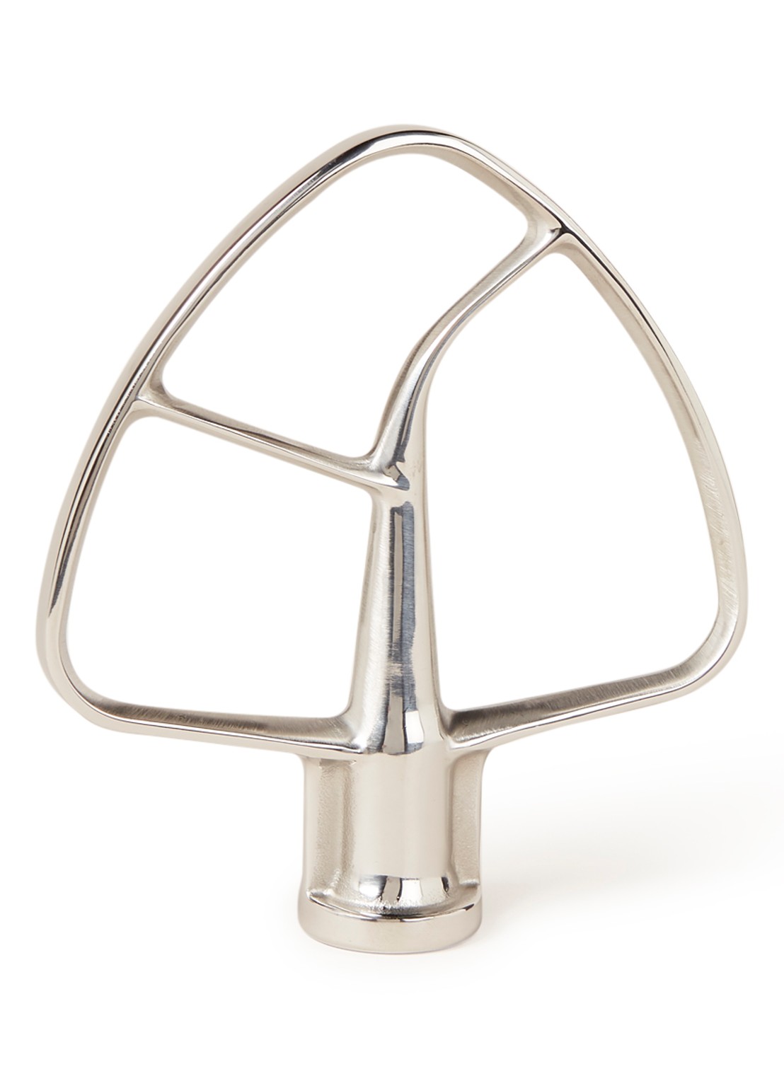 KitchenAid Platte menghaak van roestvrij staal 5KSM5THFBSS - voorkant zilver