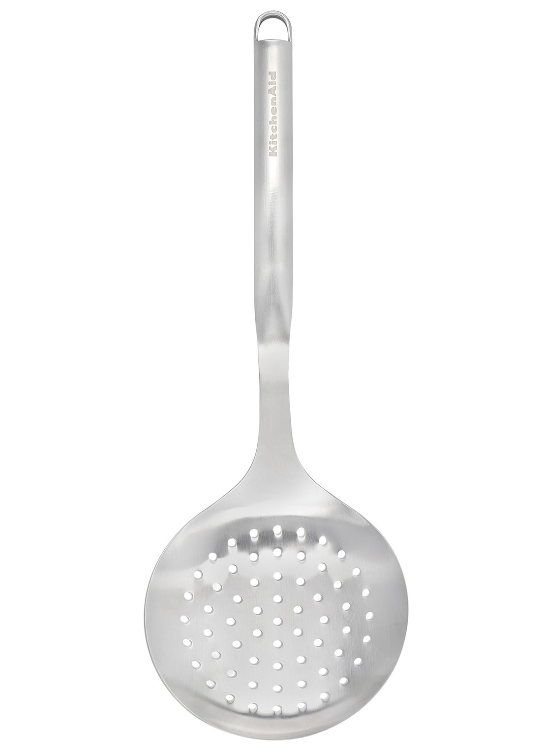 KitchenAid Premium schuimspaan 35 cm - voorkant zilver