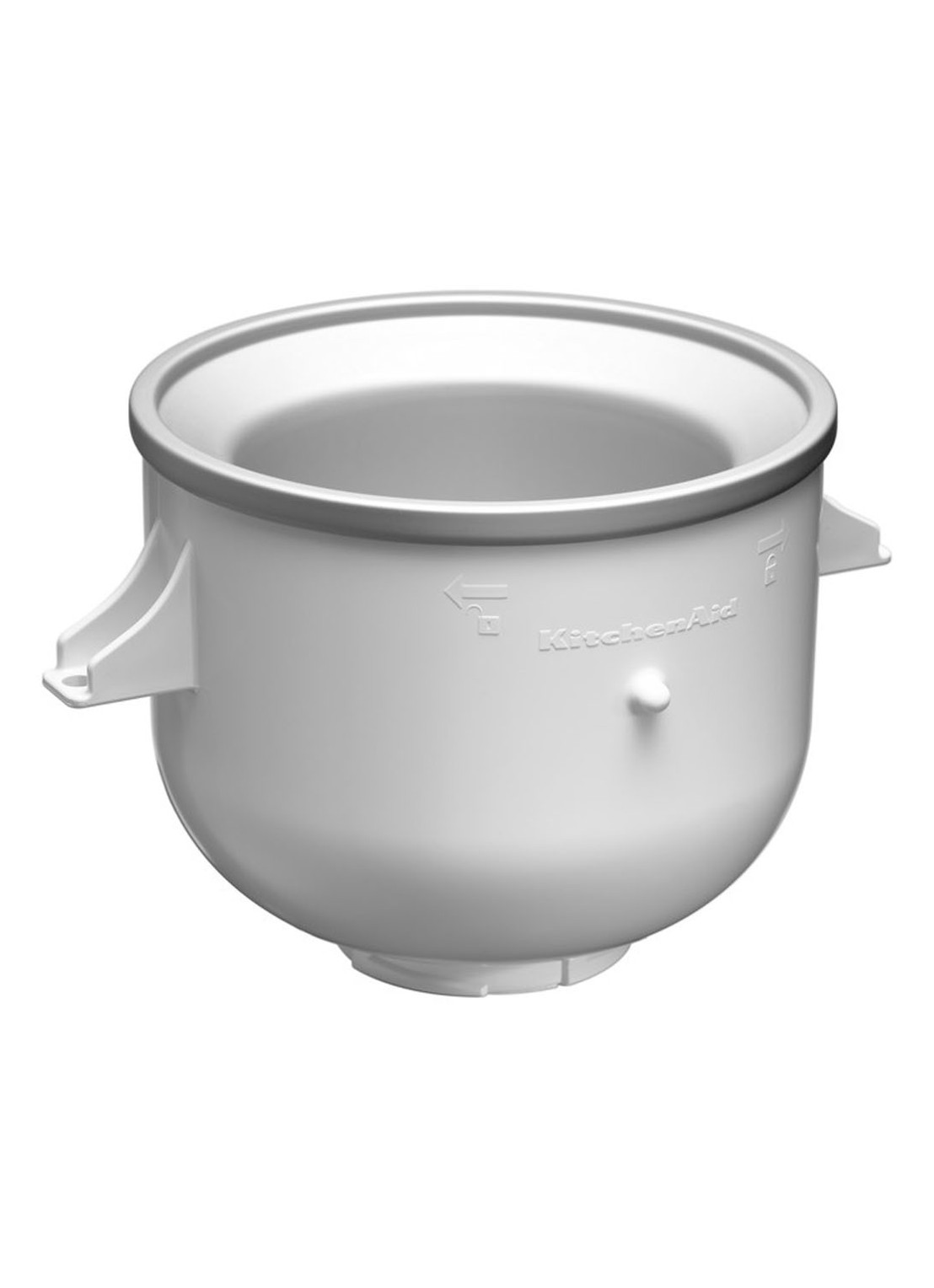 KitchenAid Roomijsmaker 1,9 liter 5KICA0WH  - voorkant 3 grijs