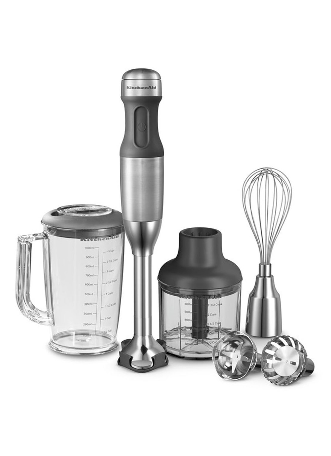 KitchenAid Staafmixer 5KHB2571ESX - detail transparant