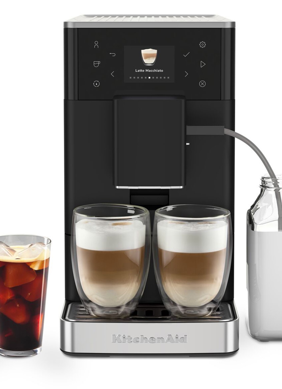 KitchenAid Volautomatische espressomachine KF3 - voorkant 2 zwart