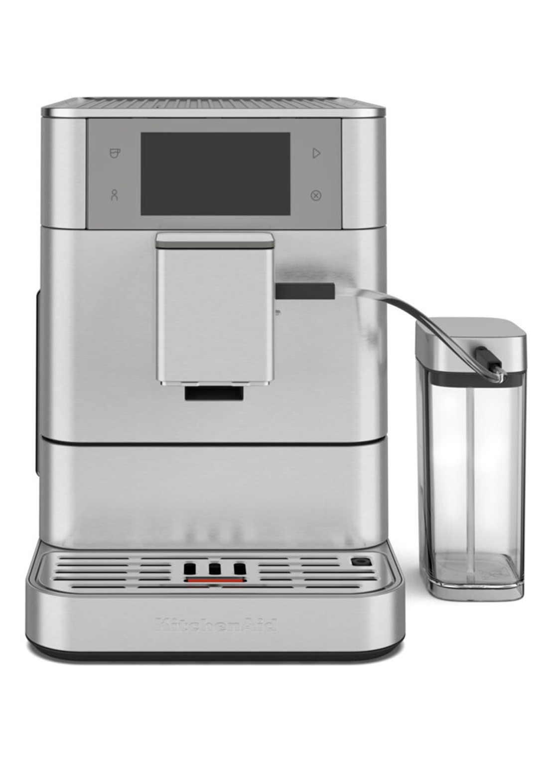 KitchenAid Volautomatische espressomachine KF8 - achterkant metallic