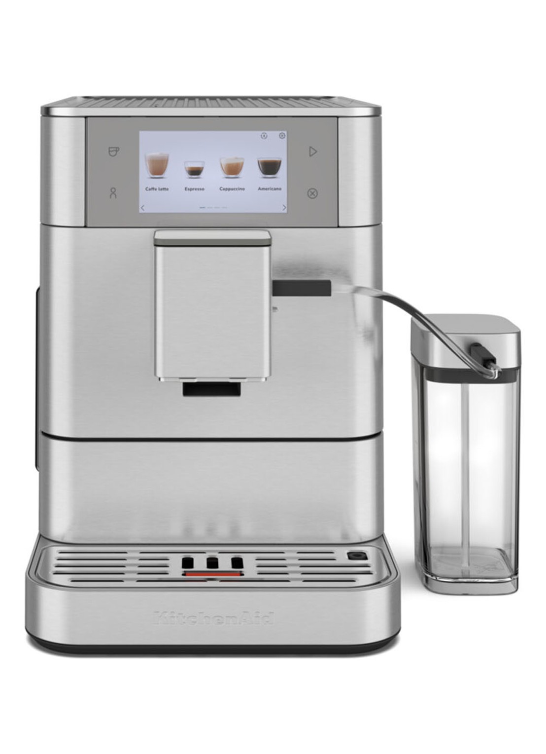 KitchenAid Volautomatische espressomachine KF8 - voorkant 2 metallic