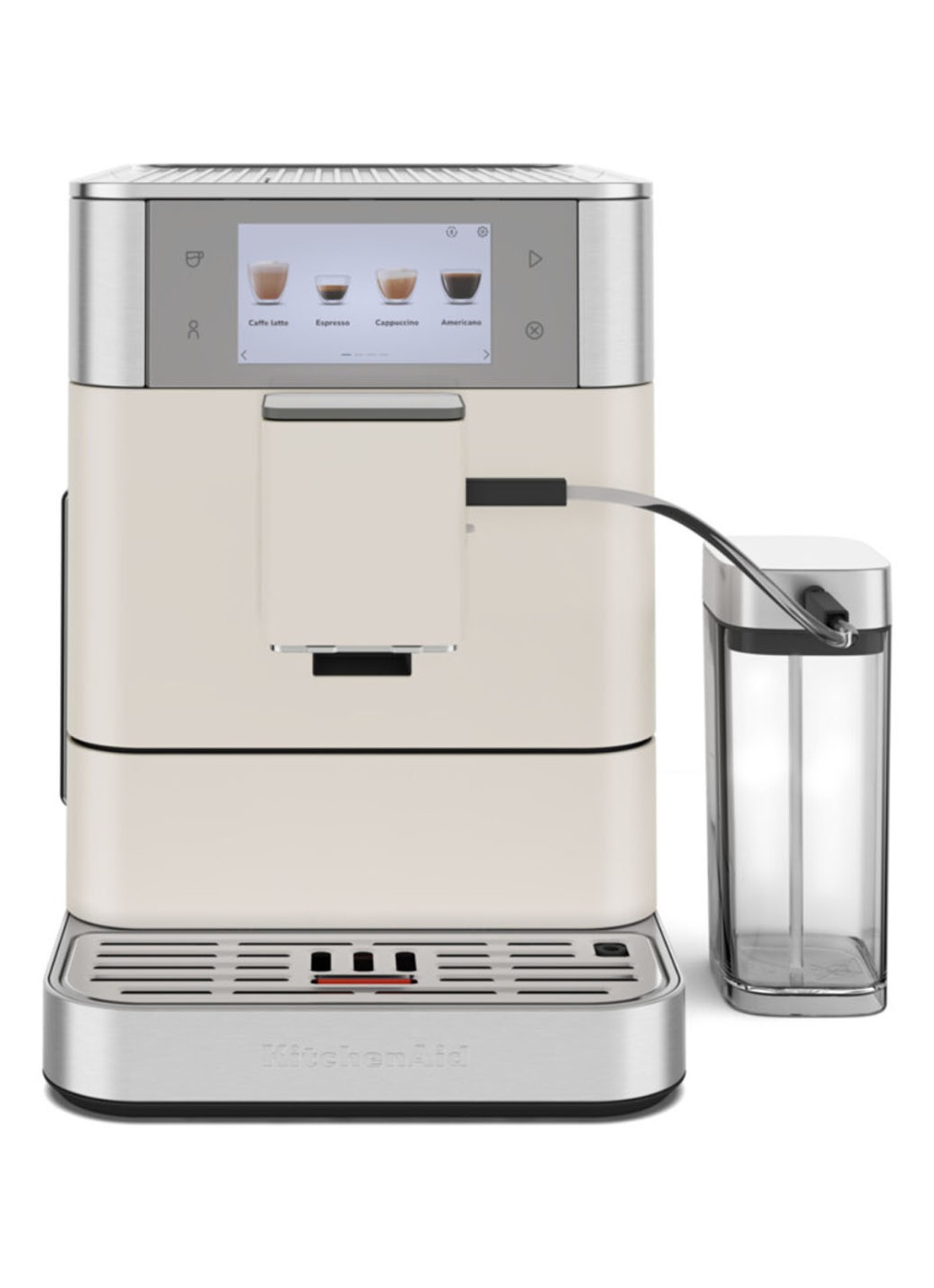 KitchenAid Volautomatische espressomachine KF8 - achterkant vanillegeel
