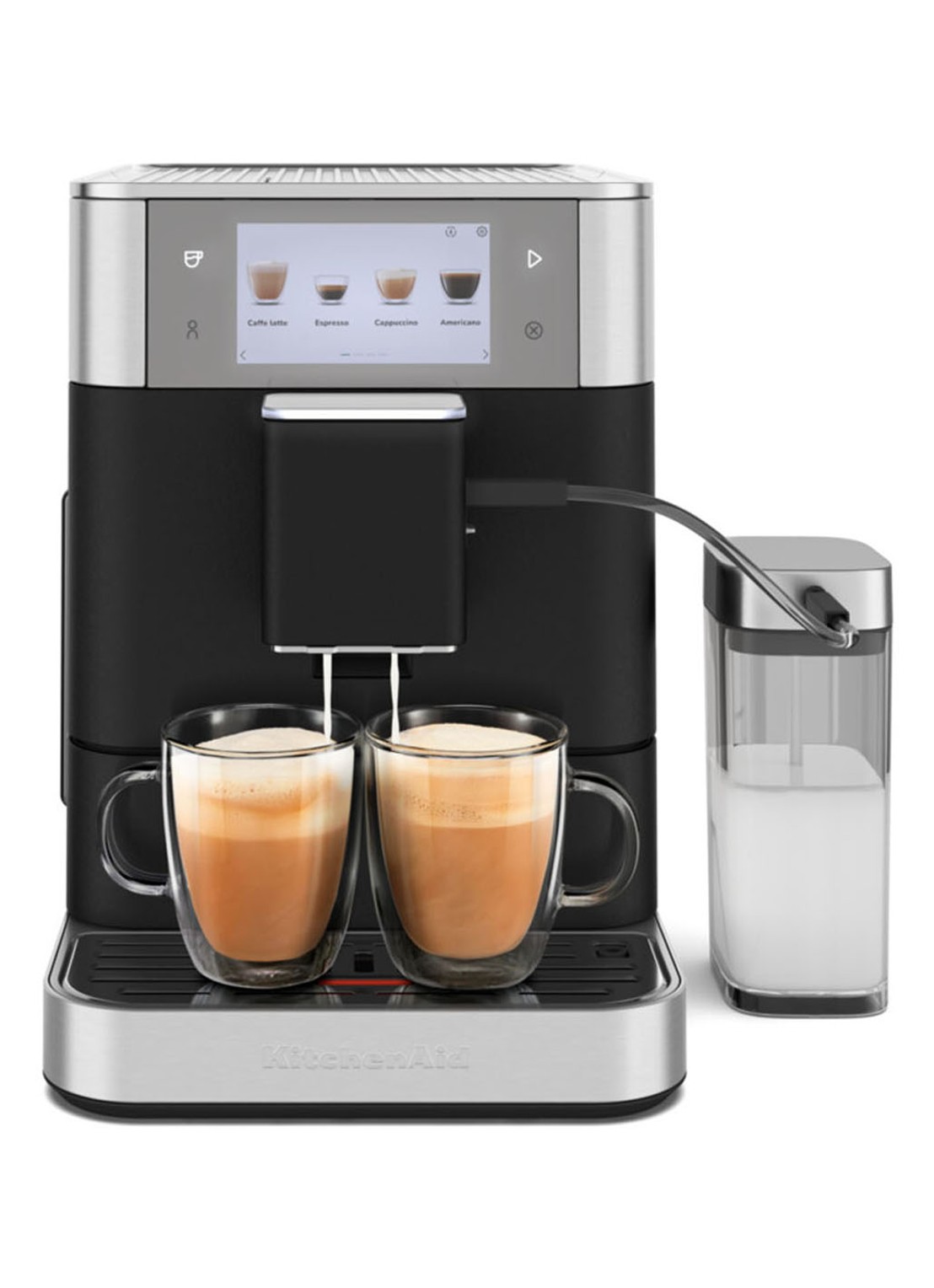 KitchenAid Volautomatische espressomachine KF8 - voorkant 8 zwart