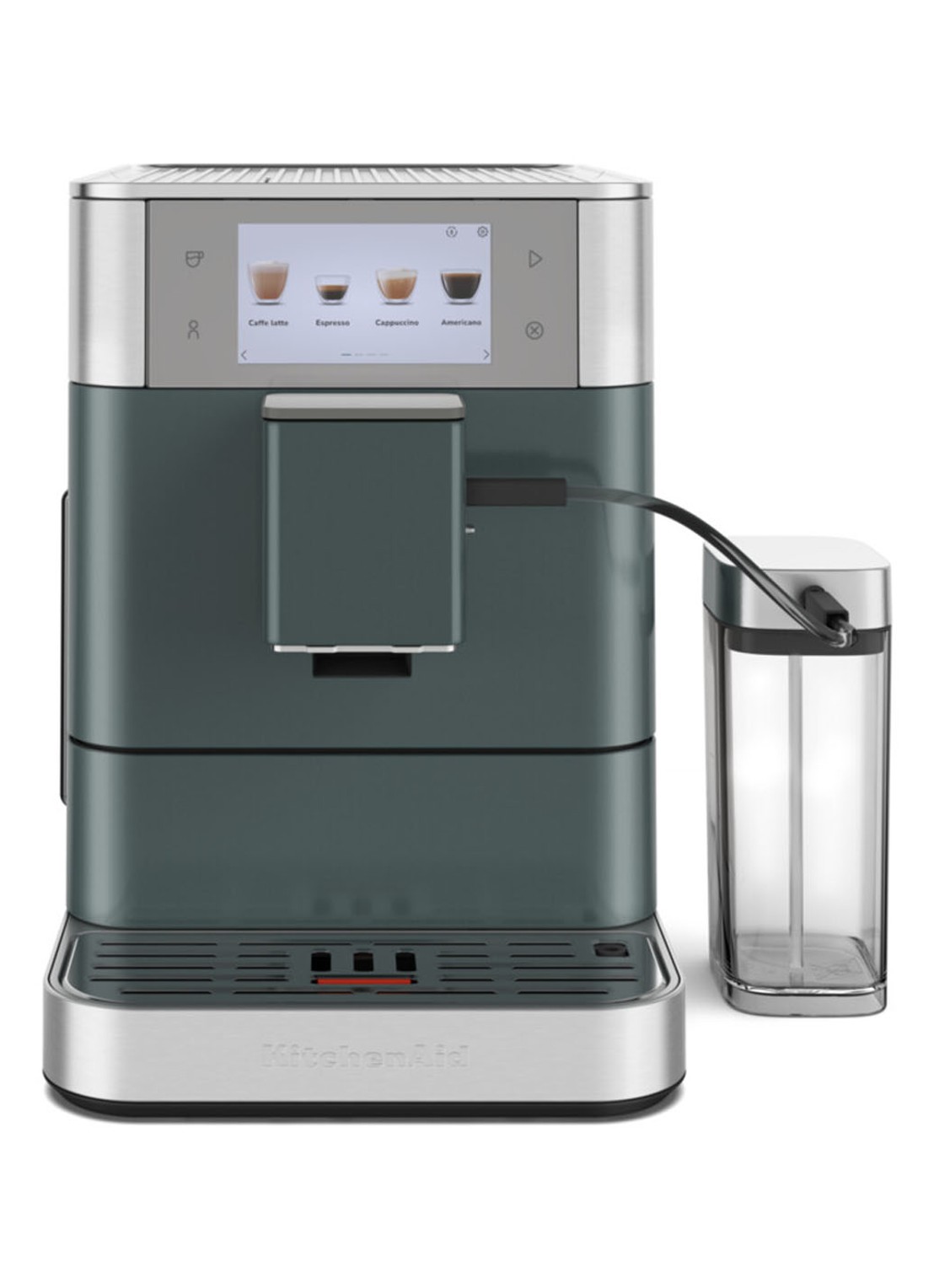 KitchenAid Volautomatische espressomachine KF8 - achterkant donkergroen