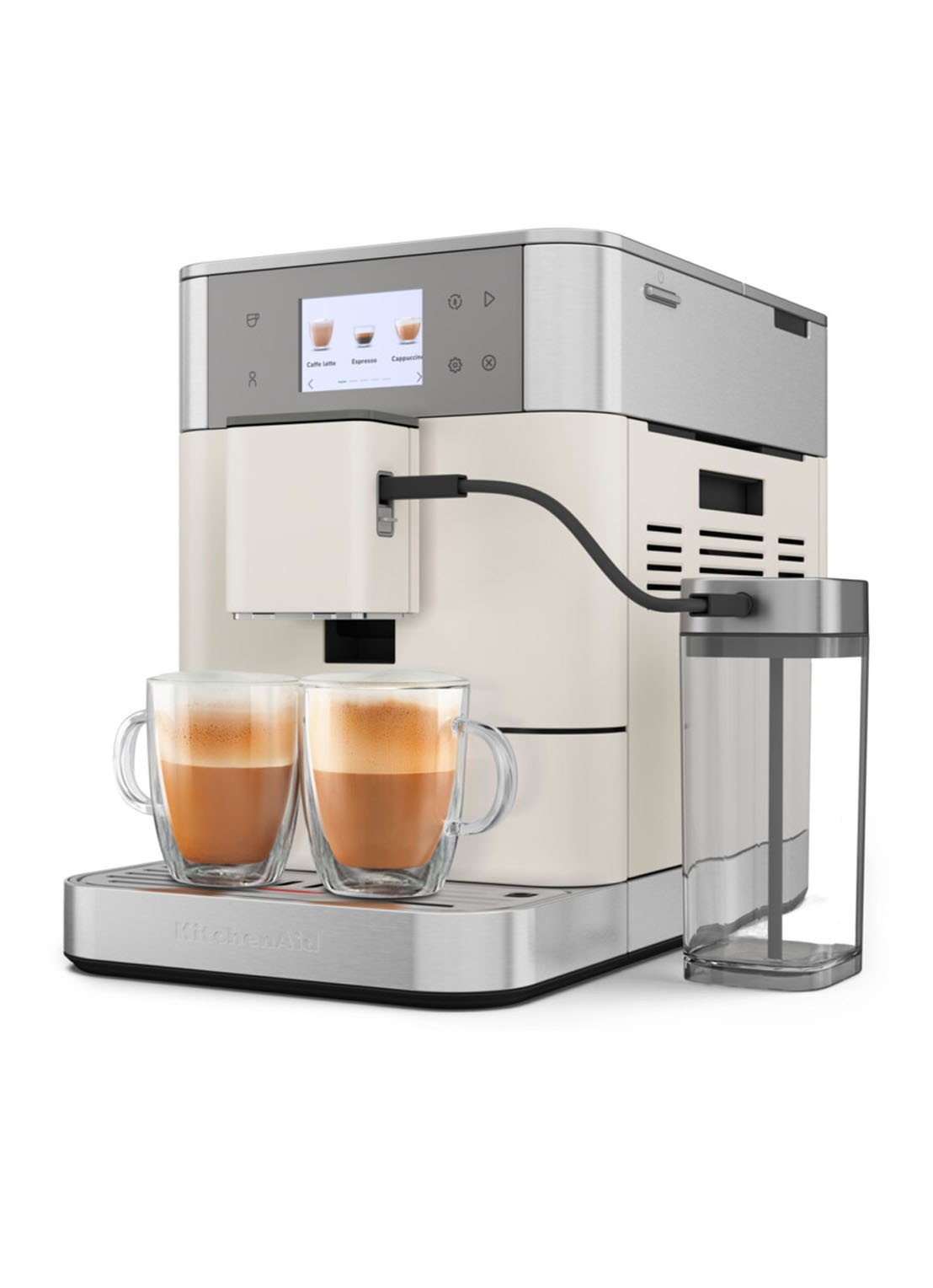 KitchenAid Volautomatische espressomachine - detail 7 wit