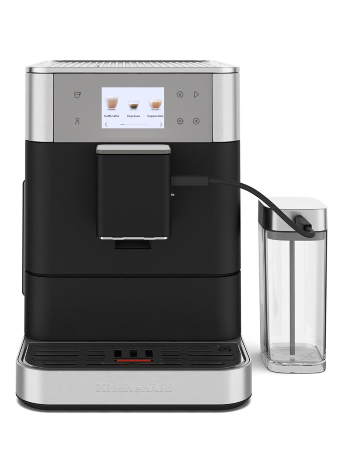 KitchenAid Volautomatische espressomachine - achterkant 8 zwart