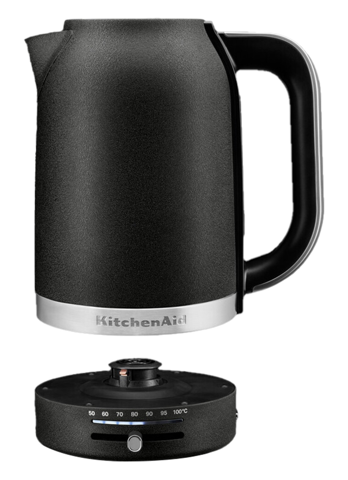 KitchenAid Waterkoker met temperatuurregeling 1,7 liter - detail 6 zwart