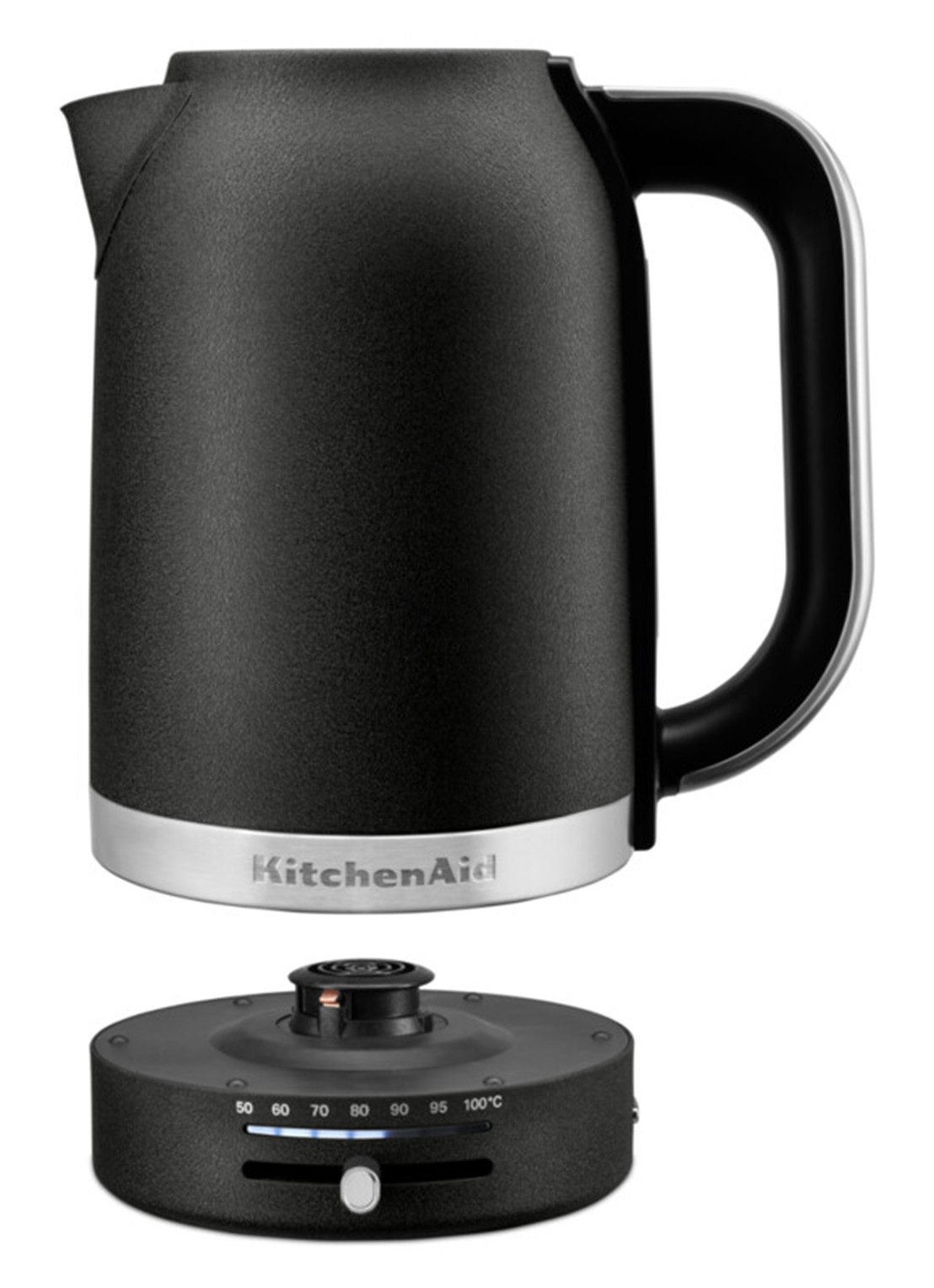 KitchenAid Waterkoker met temperatuurregeling 1,7 liter - detail 7 zwart