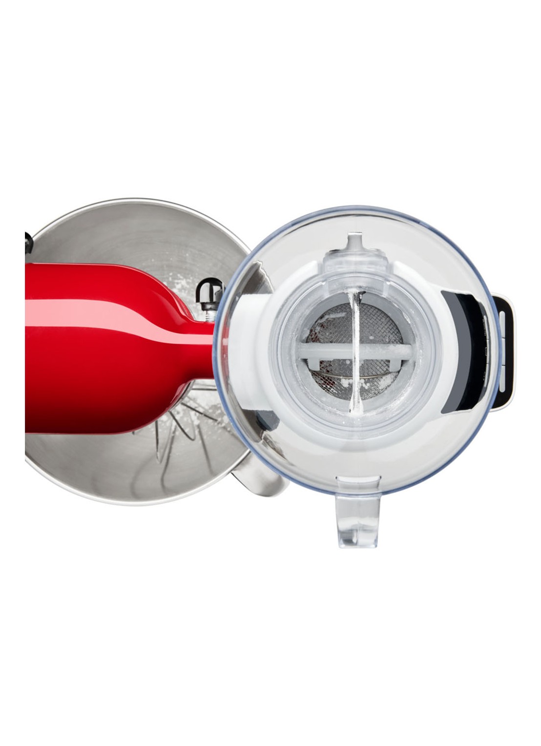 KitchenAid Zeef met weegschaal voor keukenmachine 5KSMSFTA - detail 2 wit