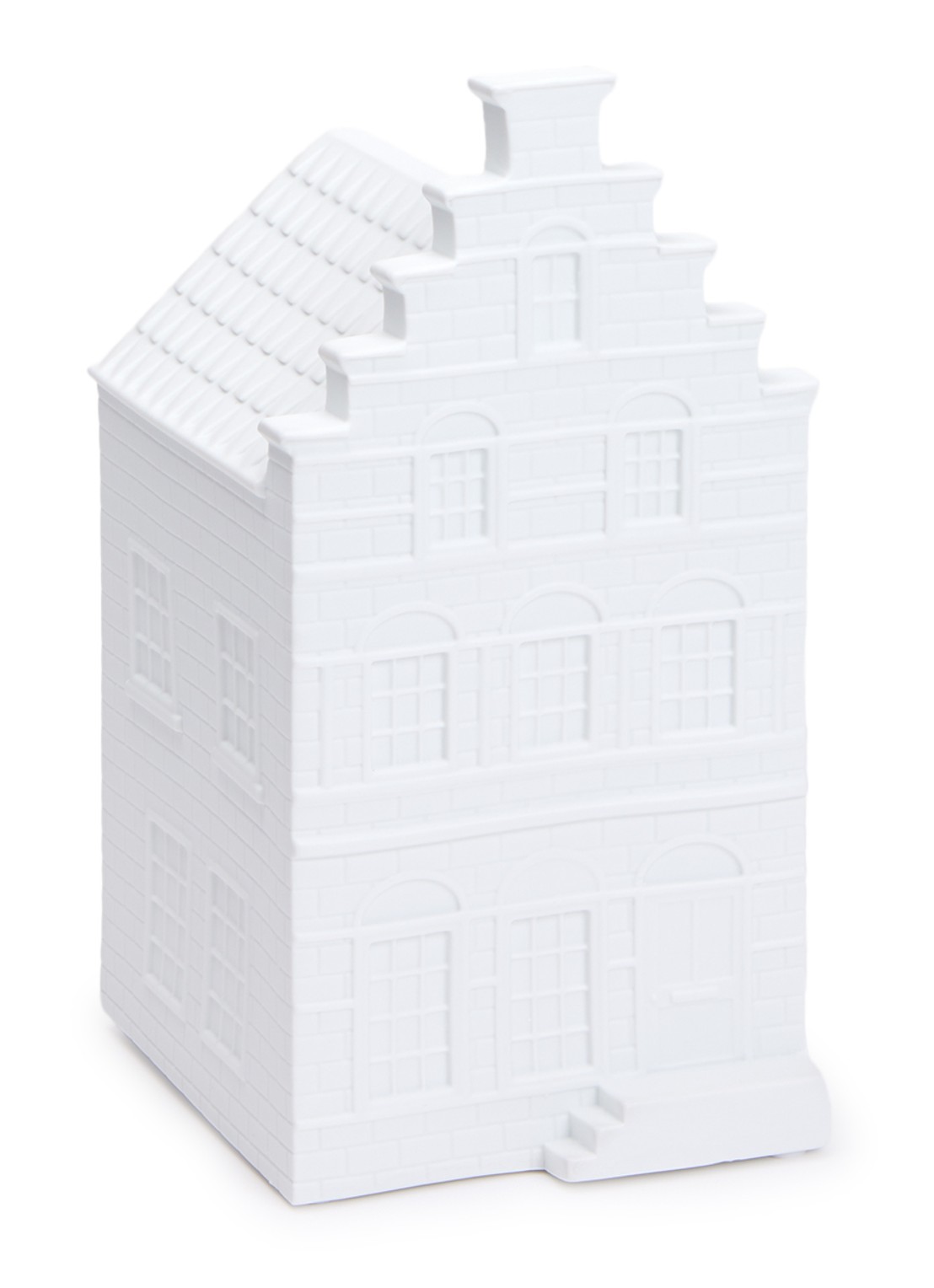 &Klevering Canal House tafellamp 25 cm - voorkant wit