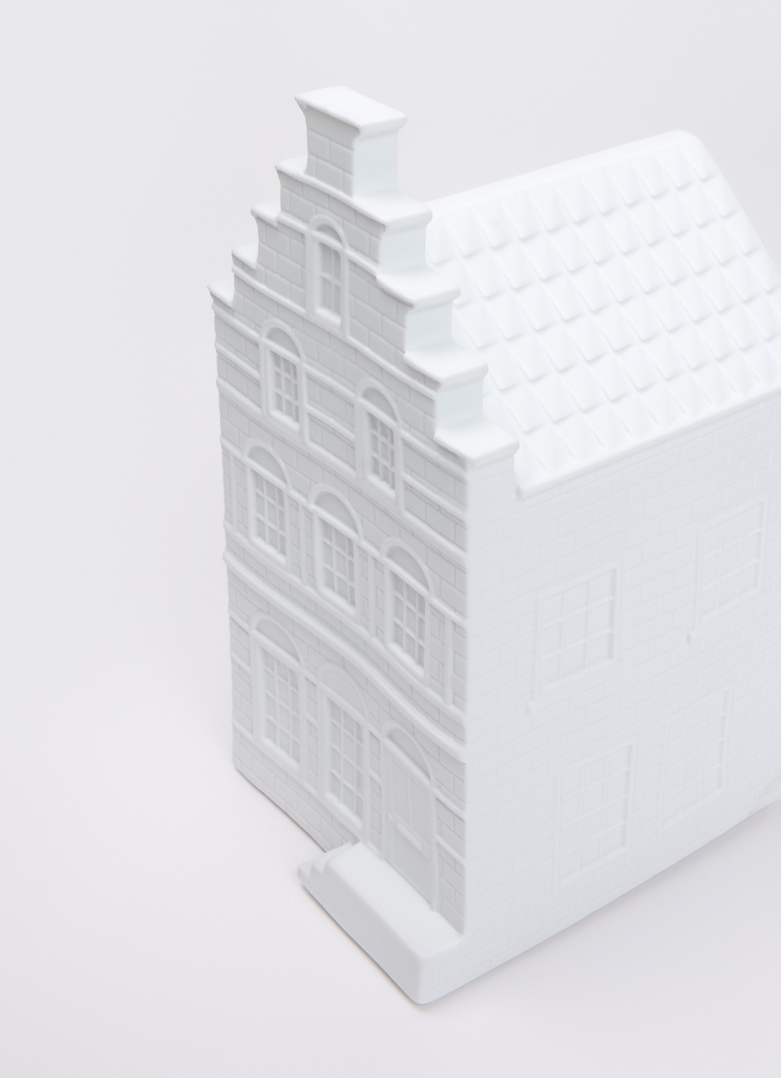 &Klevering Canal House tafellamp 25 cm - voorkant 2 wit
