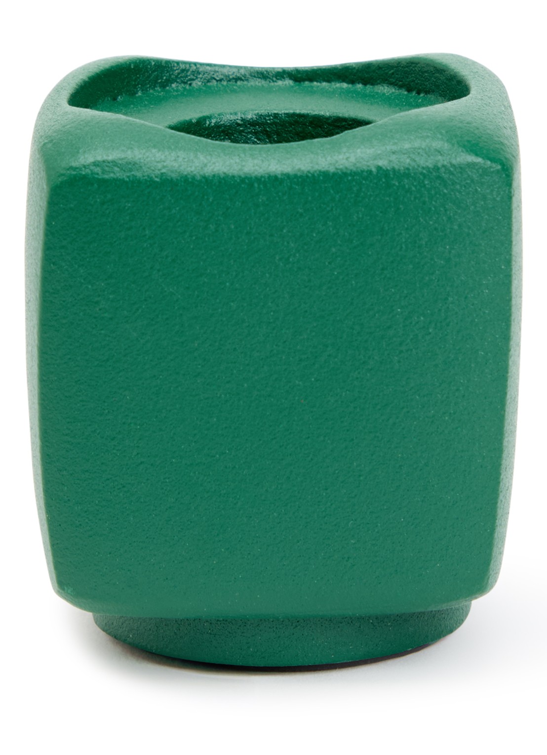 &Klevering Chunk kaarshouder 5 cm - voorkant groen