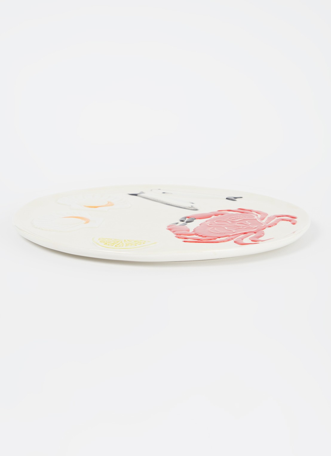 &Klevering De La Mer Crab serveerschaal 26,5 cm - voorkant 3 multicolor