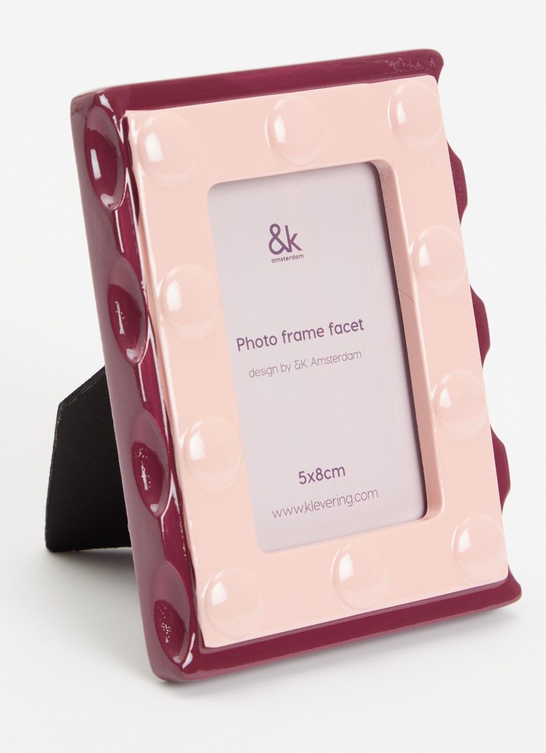 &Klevering Facet fotolijst - voorkant 2 roze