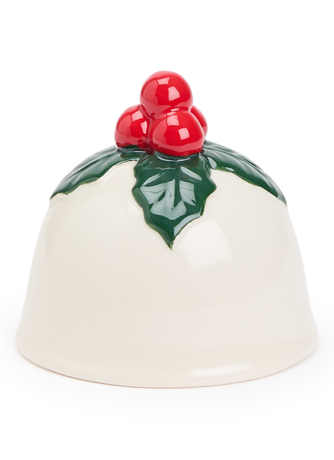 &Klevering Holly botervloot 9,5 x 8 cm - voorkant gebroken wit