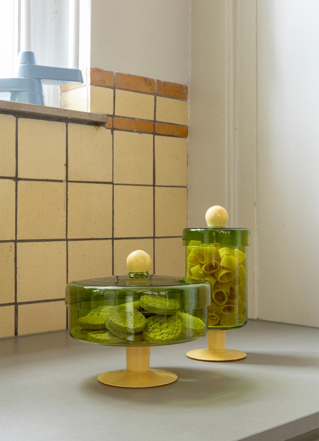 &Klevering Jar duo green - achterkant 3 groen