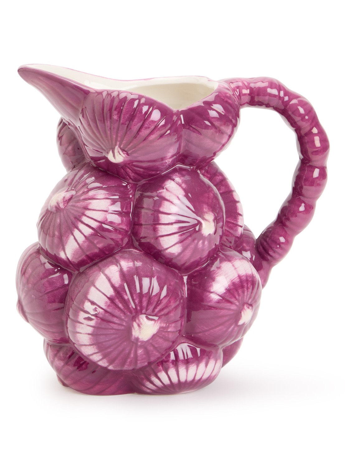 &Klevering Legume Onion schenkkan 1 liter - voorkant paars
