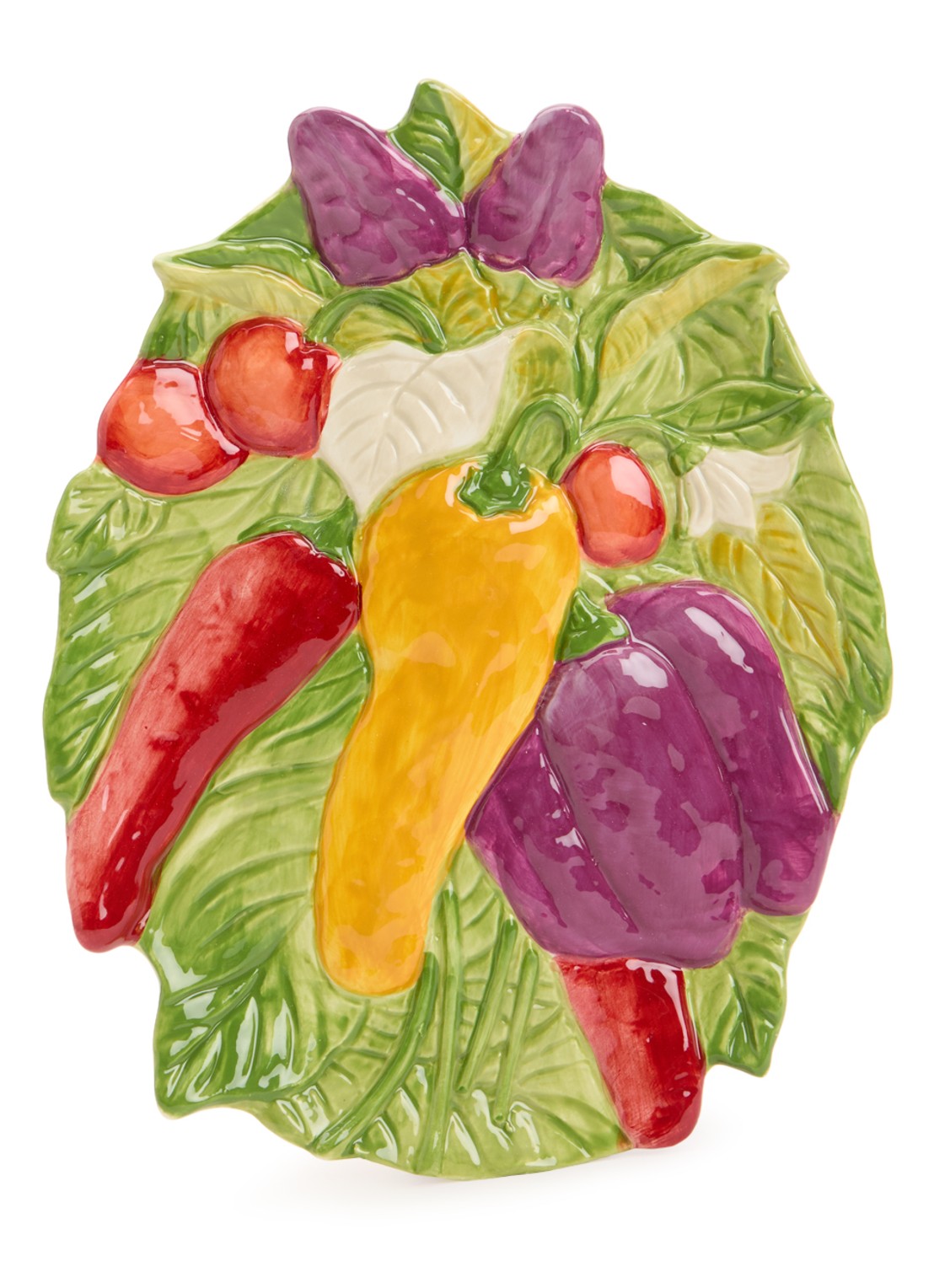 &Klevering Legume Pepper serveerschaal 27,5 cm - voorkant multicolor