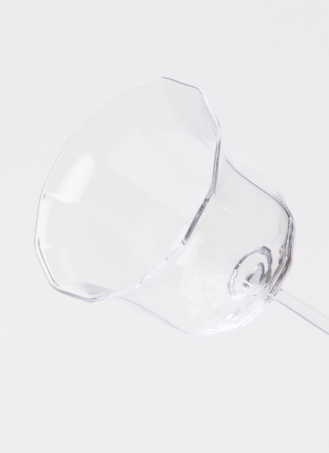 &Klevering Mano wijnglas 20 cl set van 2 - detail transparant