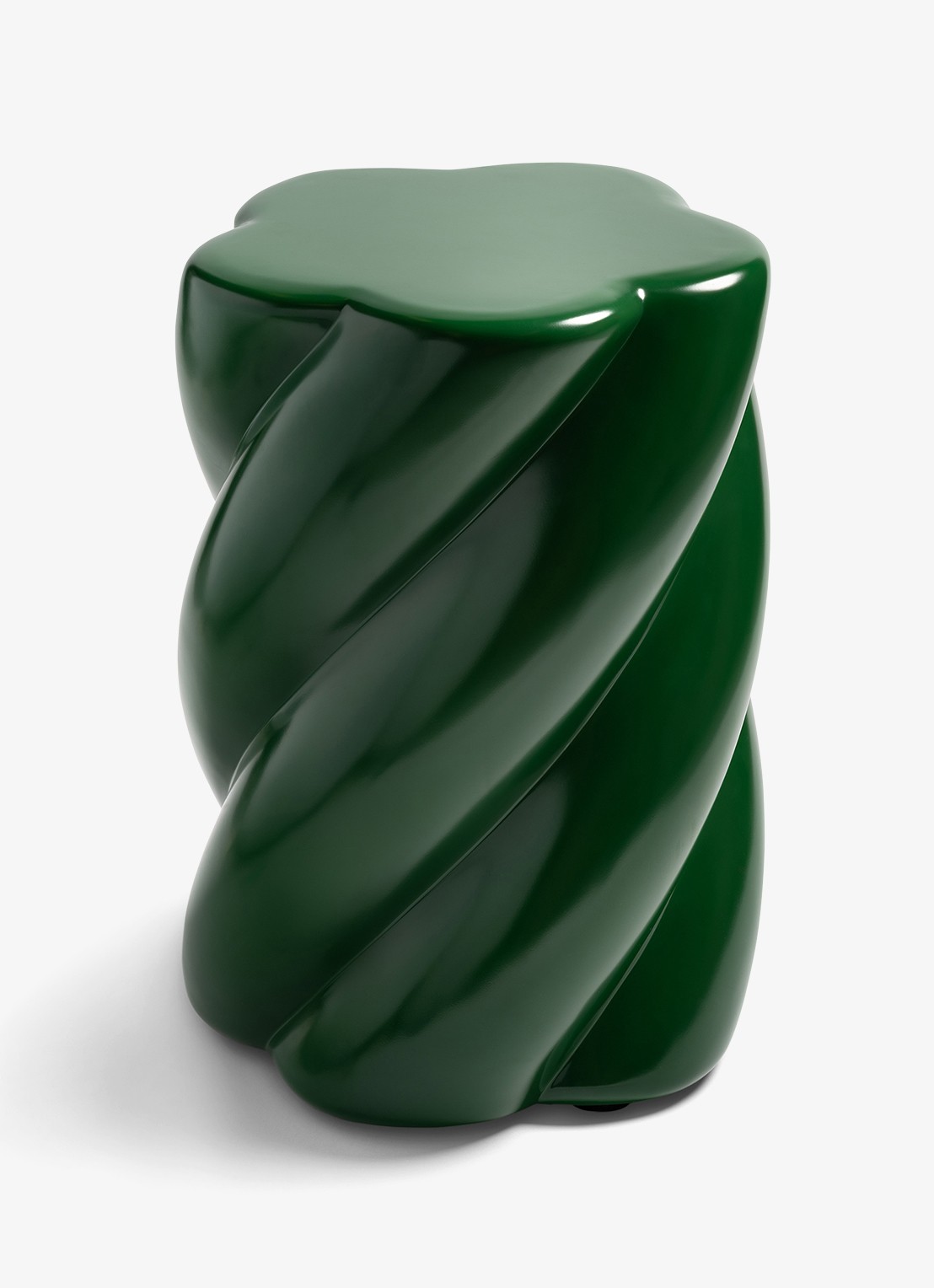 &Klevering Marshmallow kruk 45 cm  - voorkant groen