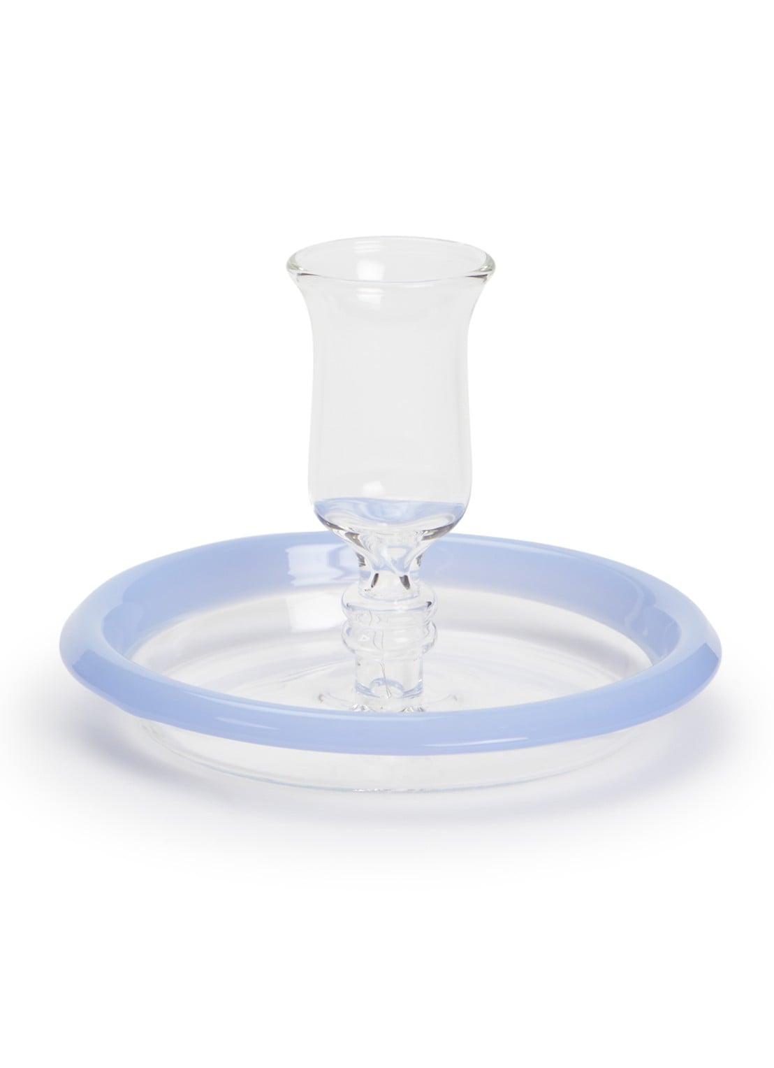 &Klevering Salto Small kaarshouder 7,5 cm - voorkant transparant