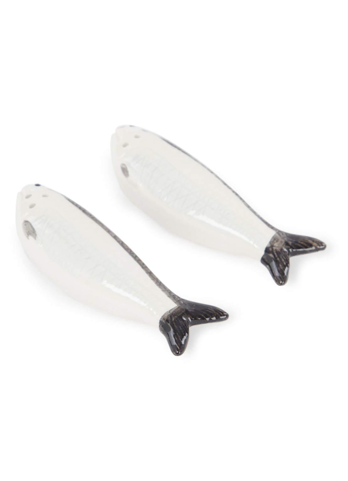 &Klevering Sardine zout- en peperstel 10,5 cm - voorkant gebroken wit