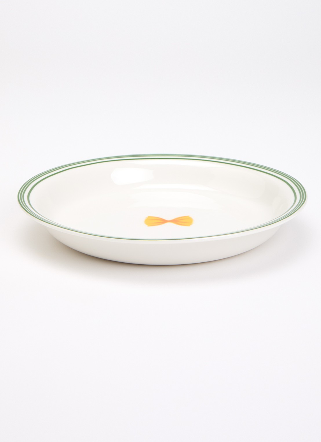 &Klevering Taverna pastabord in set van 2  - voorkant 2 oranjerood