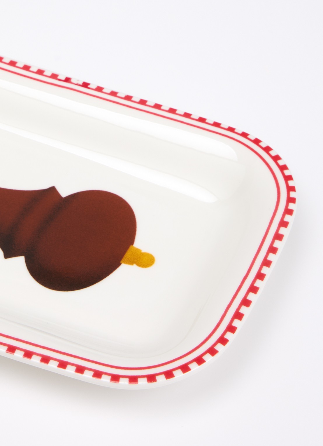&Klevering Taverna Pepper serveerschaal  30 x 14.5 cm - voorkant 2 multicolor