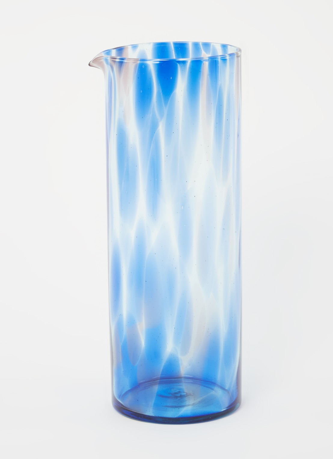 &Klevering Tortoise karaf 0,8 liter - voorkant 2 royalblauw