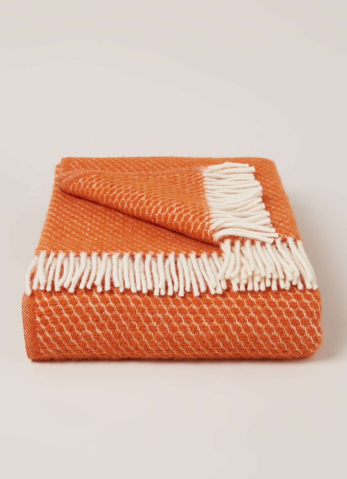 Klippan Little My zitkussen Ø21 cm - voorkant 3 donkeroranje
