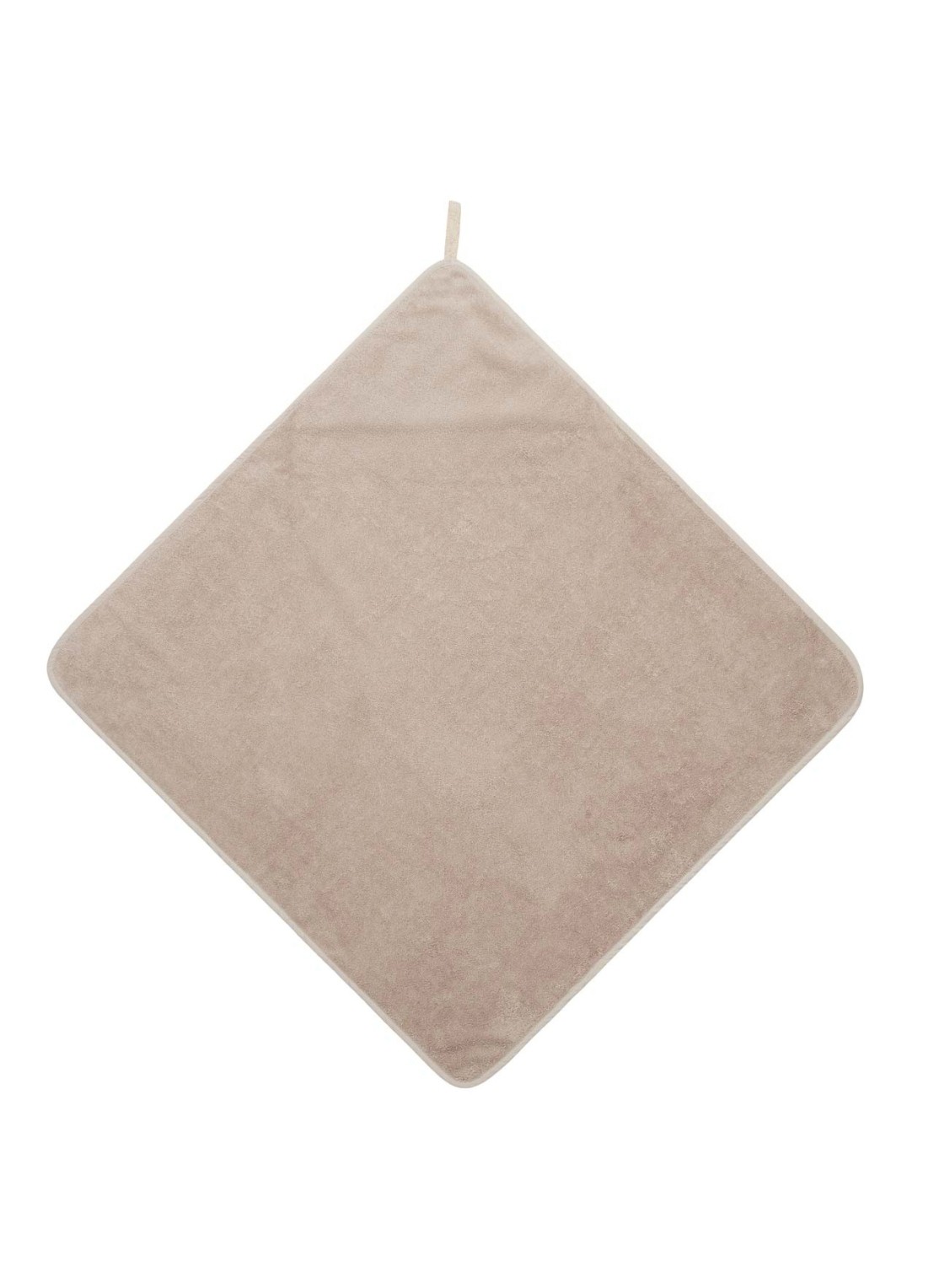 Koeka Dijon badcape 100 x 100 cm - detail 4 beige