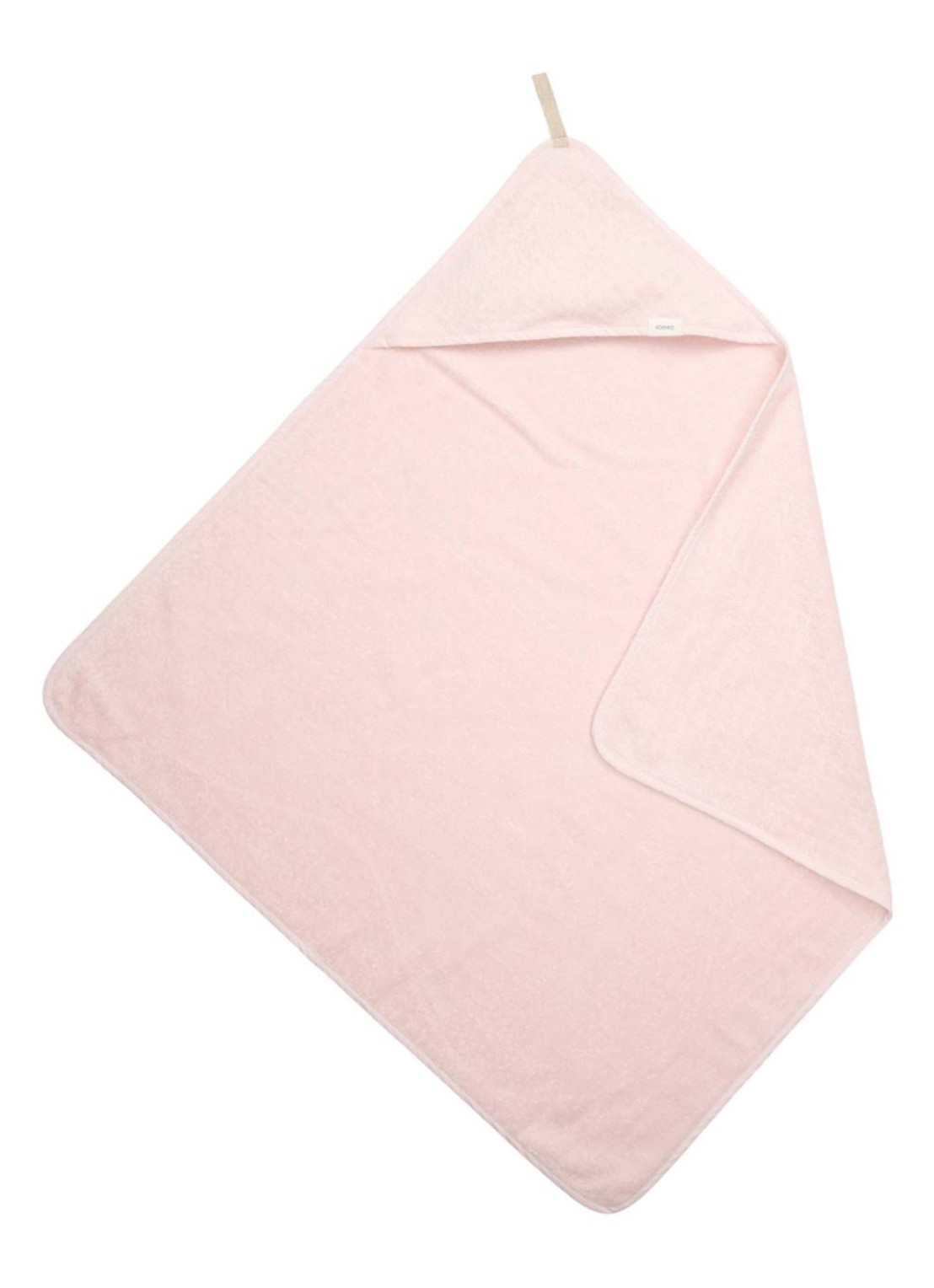 Koeka Dijon badcape 100 x 100 cm - voorkant roze
