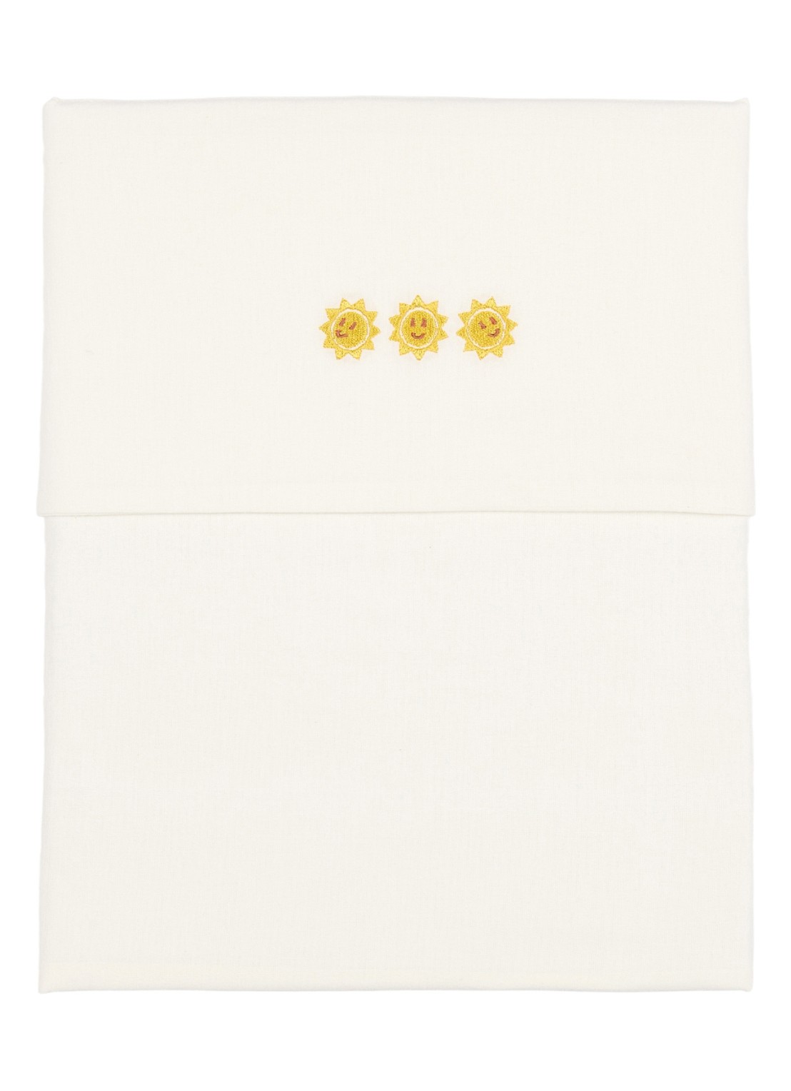 Koeka Keep On Shining sunshine ledikantlaken 110 x 140 cm  - voorkant beige