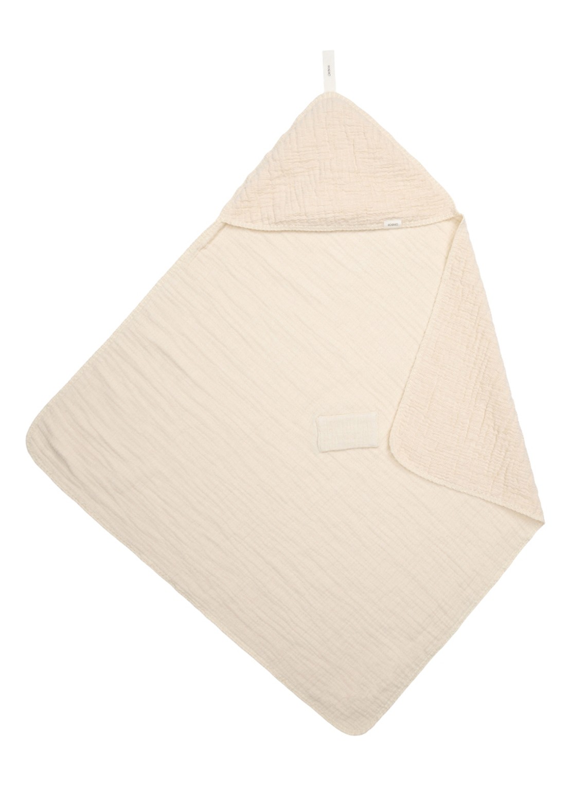 Koeka Rivoli omslagdoek 100 x 100 cm - voorkant gebroken wit