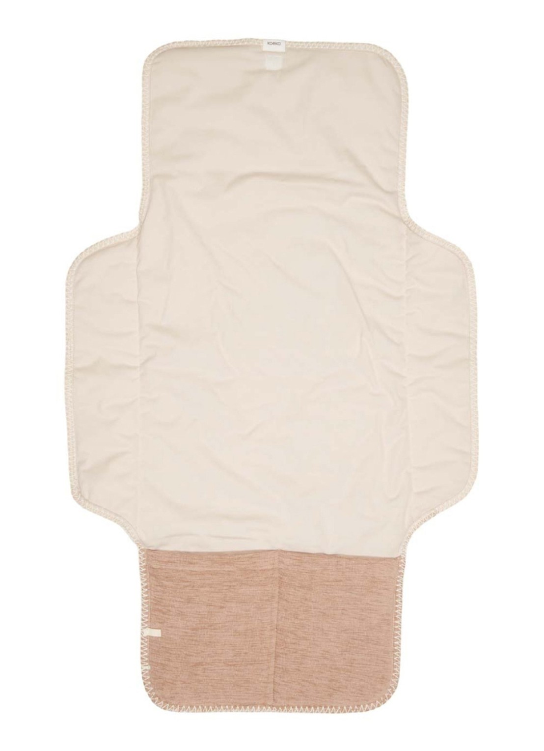 Koeka Rivoli verschoningsmat - detail donkerbeige