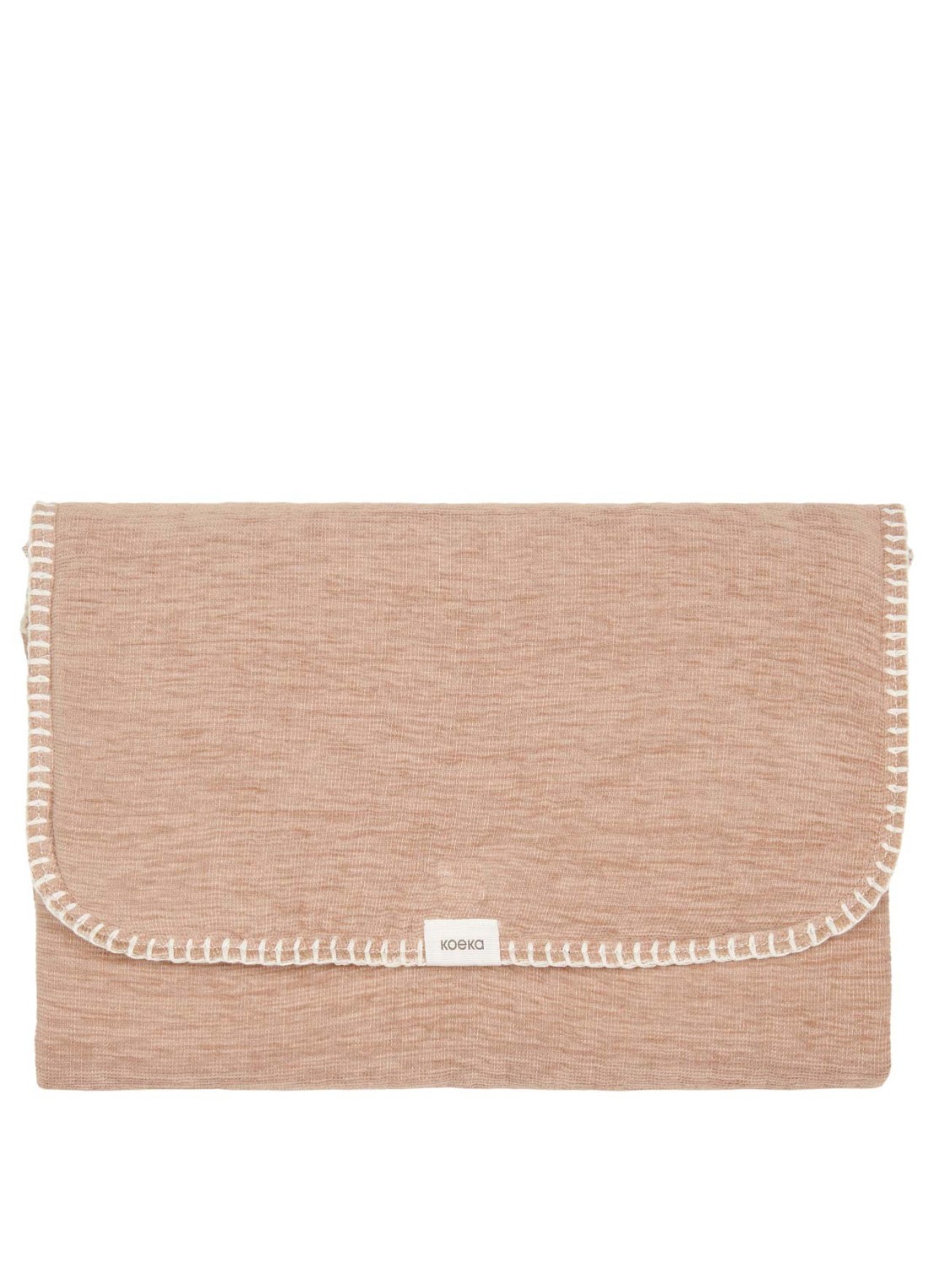 Koeka Rivoli verschoningsmat - voorkant 3 donkerbeige