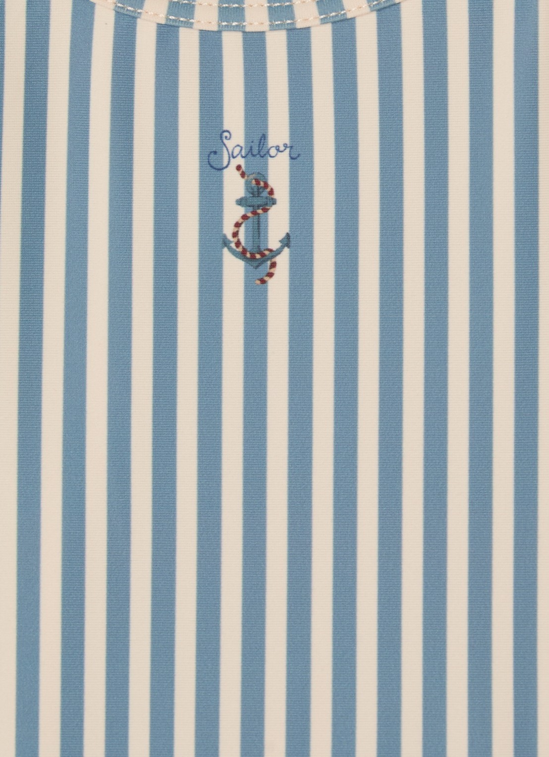 Konges Sløjd Aster uv-bestendig zwemshirt met print - detail 3 donkerblauw
