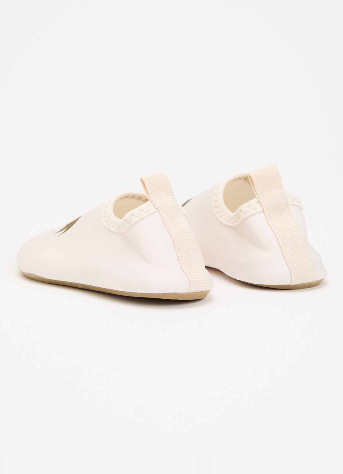 Konges Sløjd Aster waterschoenen met print - achterkant 3 creme