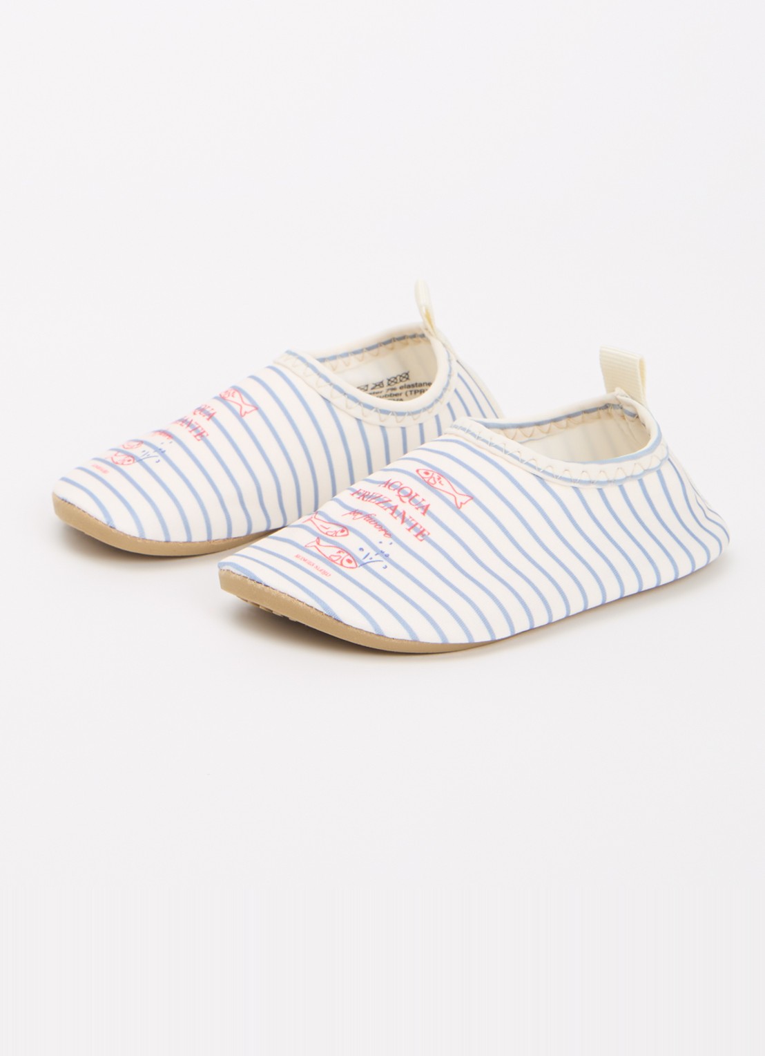 Konges Sløjd Aster waterschoenen met print - voorkant 4 blauw