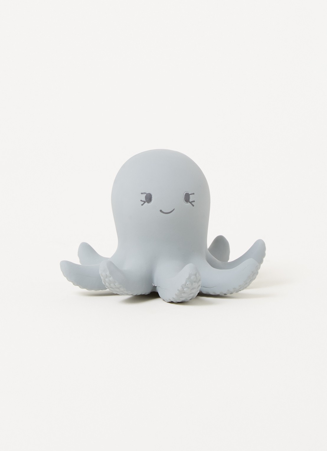 Konges Sløjd Bijtring octopus - voorkant 3 blauwgrijs