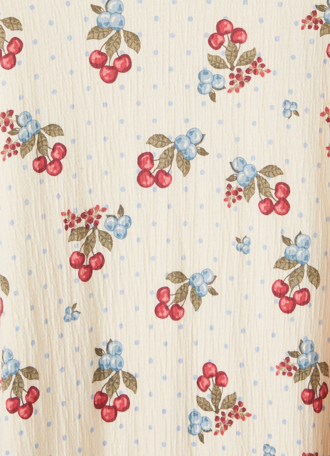 Konges Sløjd Chleo jurk met print - detail beige