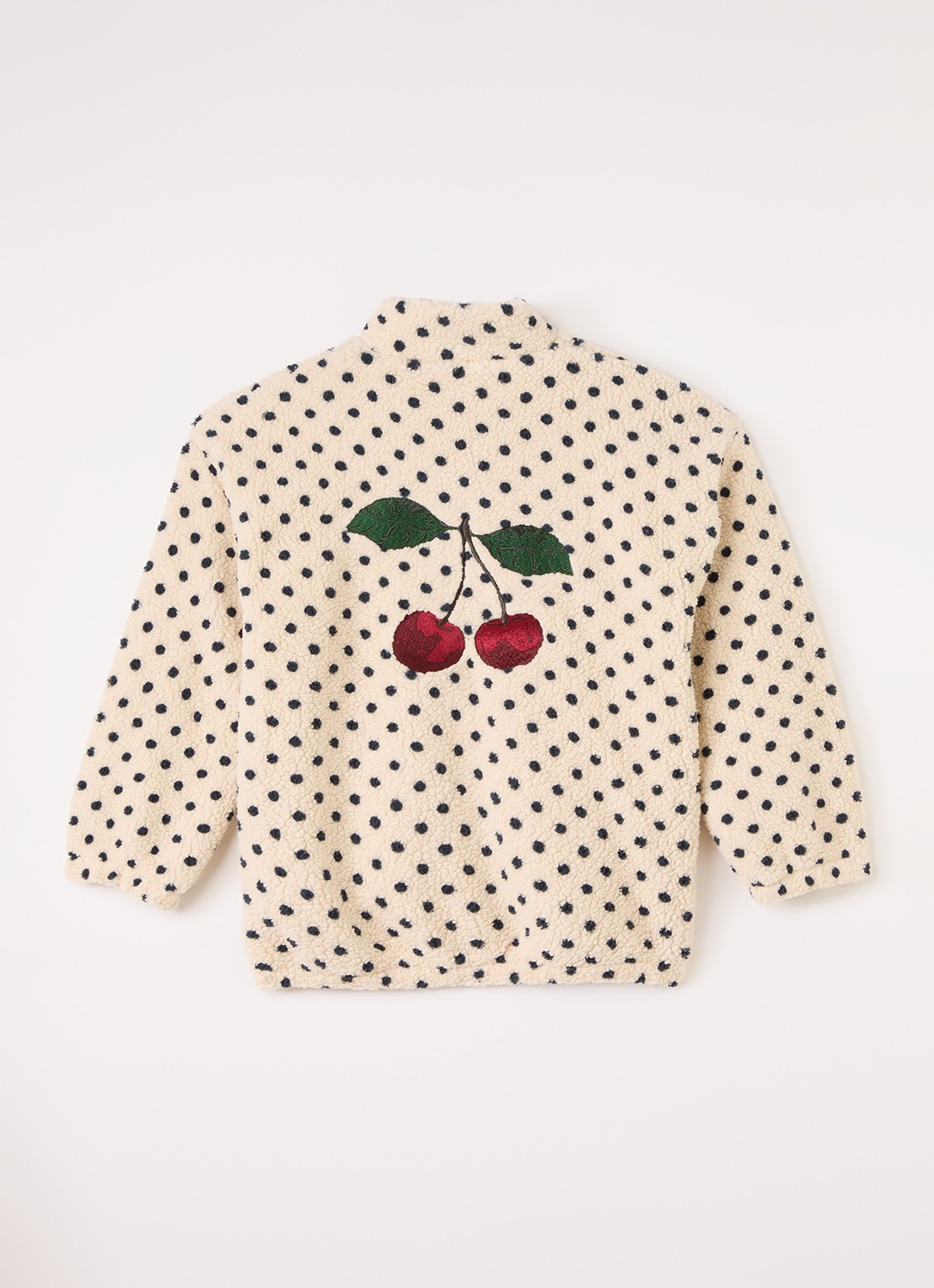 Konges Sløjd Jack van teddy met stippenprint - achterkant 3 beige