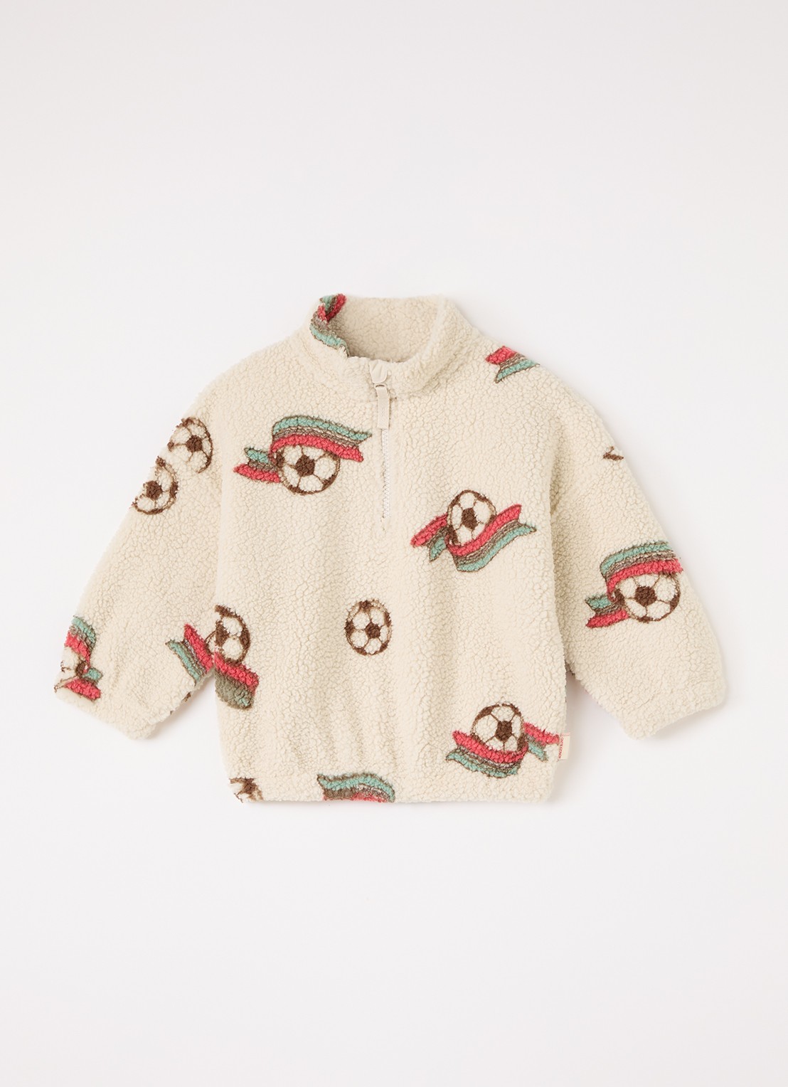 Konges Sløjd Jody jack van teddy - voorkant 2 beige