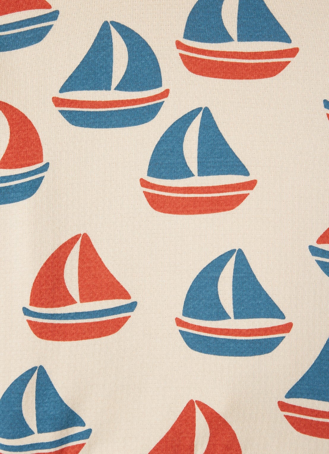 Konges Sløjd Loopy Lou sweater met print - detail 5 beige