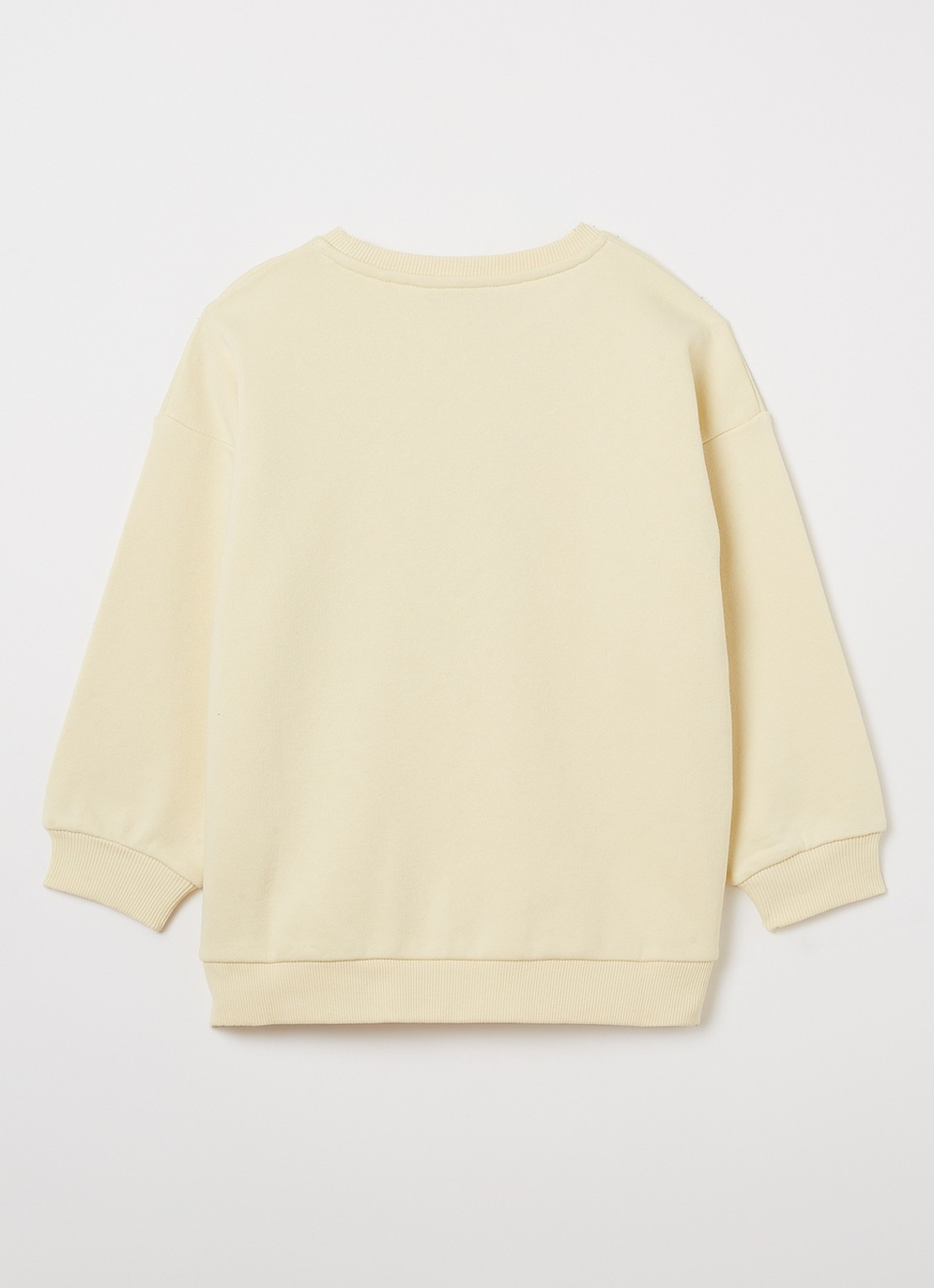 Konges Sløjd Lou sweater met pailletten - achterkant 4 creme