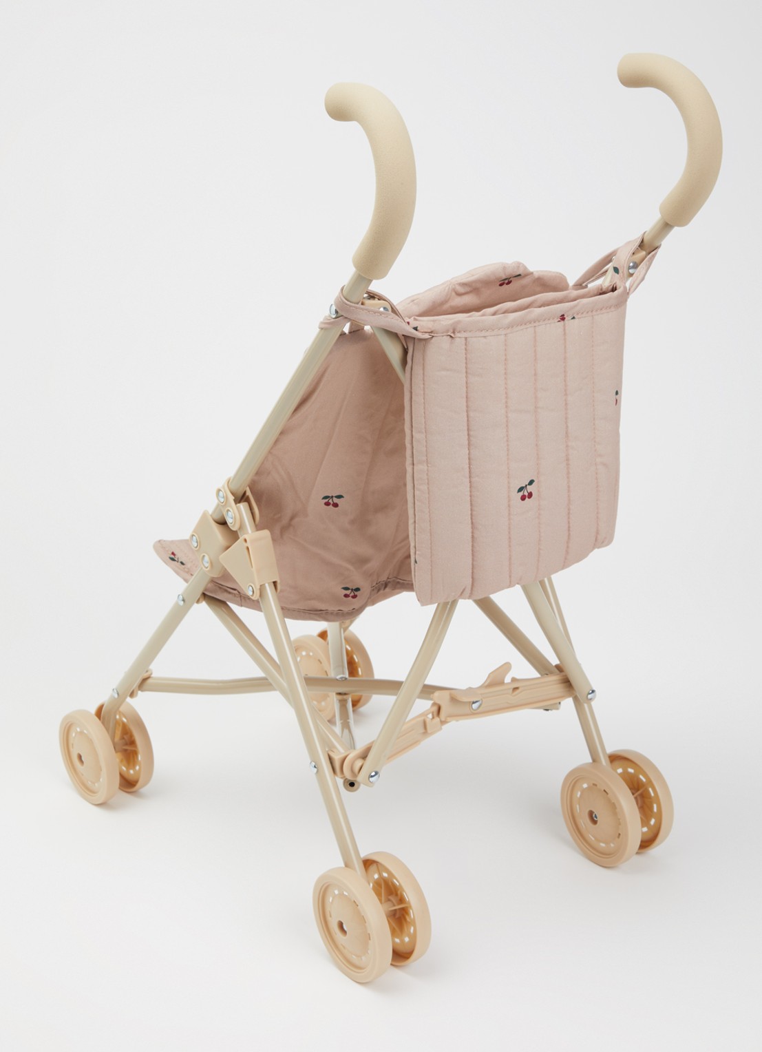 Konges Sløjd Poppenwagen 56 cm - voorkant 2 beige