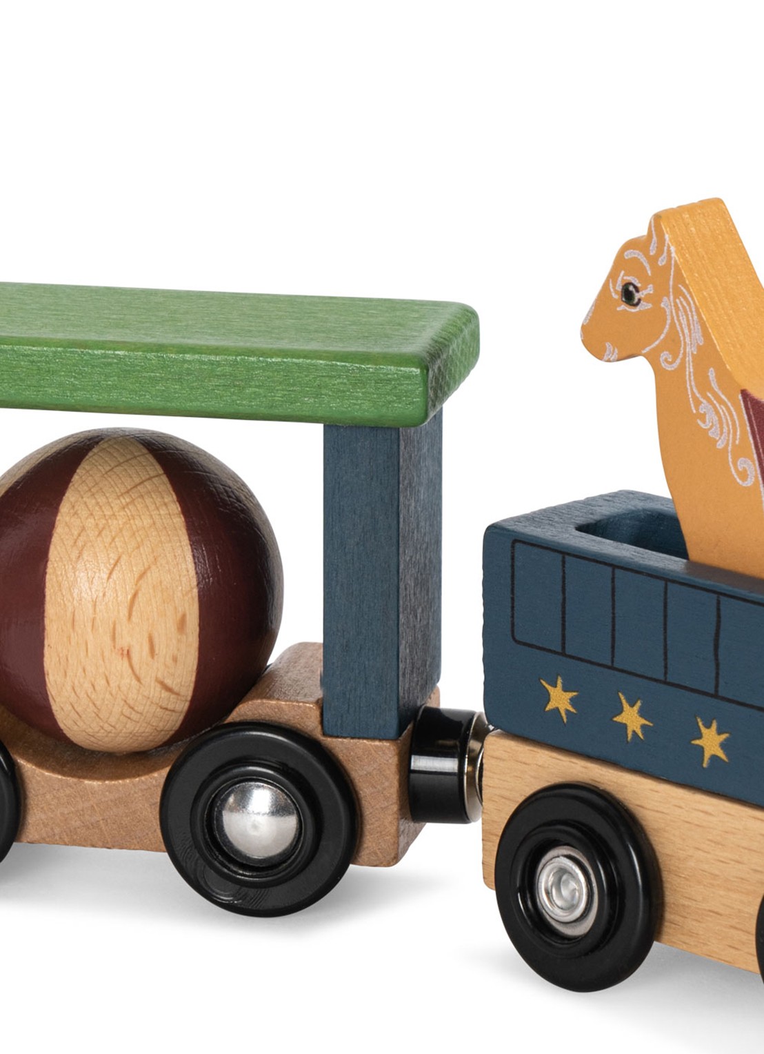 Konges Sløjd Animal speelgoedtrein - detail 4 bordeauxrood